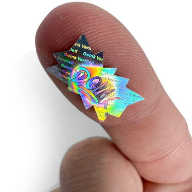 3D Hologram Tamper Stickers - SLAPSTA