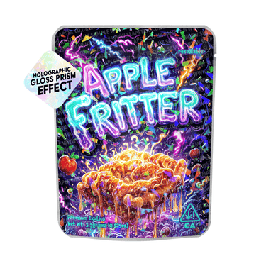 Apple Fritter Holo Mylar Sticker Packs - 3.5g (1/8oz)