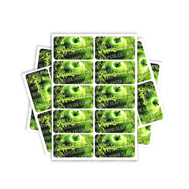 Apple Gushers Rectangle / Pre - Roll Labels - Pre - Roll (10.16cm x 6.7cm)