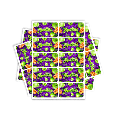 Apple Tartz Rectangle / Pre - Roll Labels - Pre - Roll (10.16cm x 6.7cm)