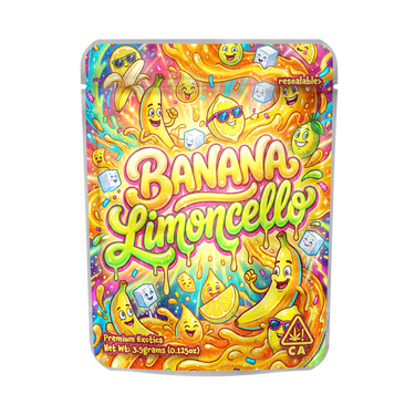 Banana Limoncello Mylar Sticker Packs - SLAPSTA