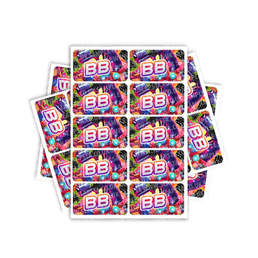 BB Rectangle / Pre - Roll Labels - Pre - Roll (10.16cm x 6.7cm)