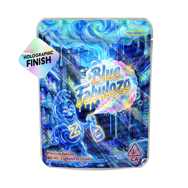 Blue Fabulozo Mylar Sticker Packs - SLAPSTA