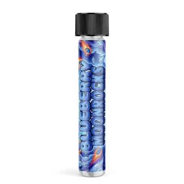 Blueberry Moonrocks Glass Pre - Roll Tubes - SLAPSTA