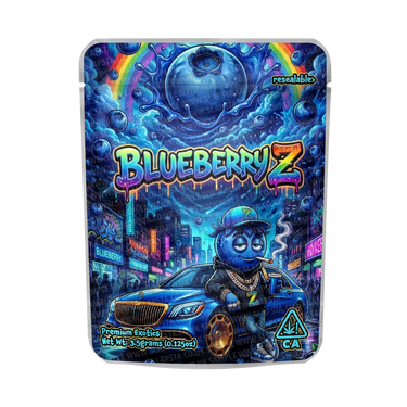 Blueberry - Z Mylar Sticker Packs - SLAPSTA