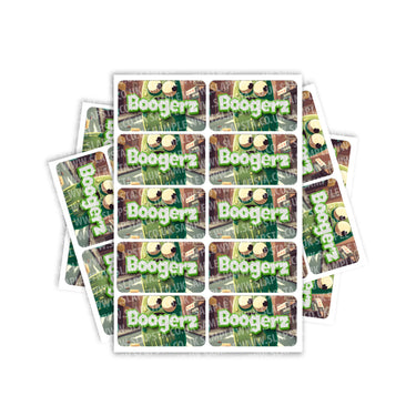 Boogerz Rectangle / Pre - Roll Labels - SLAPSTA
