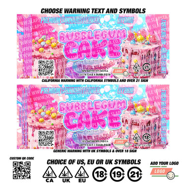 Bubblegum Cake UV Miron Jars - SLAPSTA