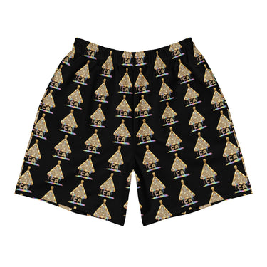 CA! Pendant All - Over Print Unisex Athletic Long Shorts - SLAPSTA