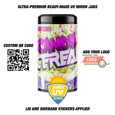 Candy Cereal UV Miron Jars - SLAPSTA