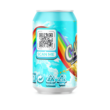 Capri - Zun Plastic Soda Cans - 16pcs