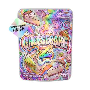 Cheesecake Z Mylar Sticker Packs - 3.5g (1/8oz)