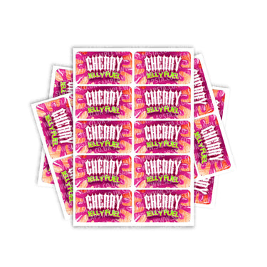 Cherry Jelly Fuel Rectangle / Pre - Roll Label - Pre - Roll (10.16cm x 6.7cm)