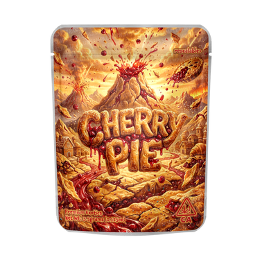 Cherry Pie Mylar Pouches Pre - Labeled - SLAPSTA