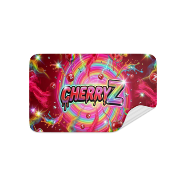 Cherry Zkittlez Rectangle / Pre - Roll Label - Pre - Roll (10.16cm x 6.7cm)