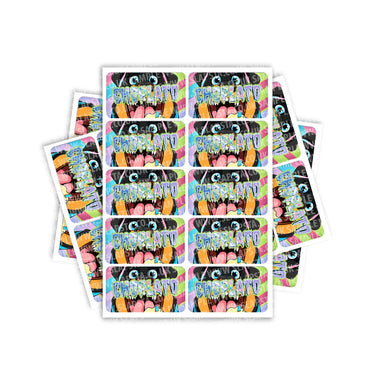 Choplato Rectangle / Pre - Roll Label - Pre - Roll (10.16cm x 6.7cm)