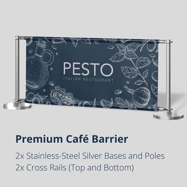 Crowd Barriers - Standard 1m Cafe Barrier