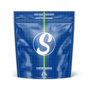 Custom 1 Pound (lb) Mylar Sticker Bags - SLAPSTA