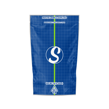 Custom 7g (1/4 Ounce) Mylar Sticker Bags - SLAPSTA