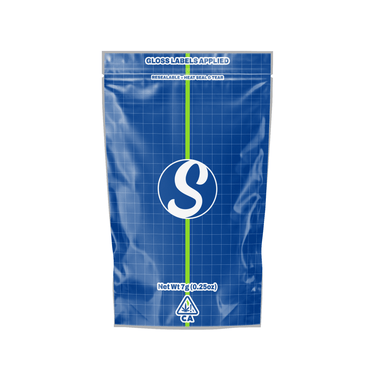 Custom 7g (1/4 Ounce) Mylar Sticker Bags - SLAPSTA