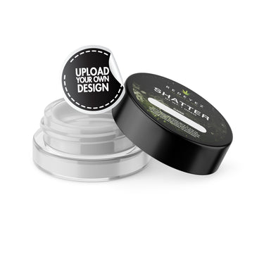 Custom Glass Concentrate Jars 7ml - SLAPSTA