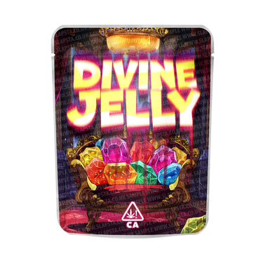 Devine Jelly Mylar Pouches Pre - Labeled - 3.5g (1/8oz)