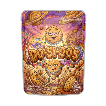 Dosidos Mylar Pouches Pre-Labeled - 3.5g (1/8oz)