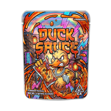 Duck Sauce Mylar Sticker Packs - SLAPSTA