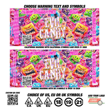 Evil Candy UV Miron Jars - SLAPSTA