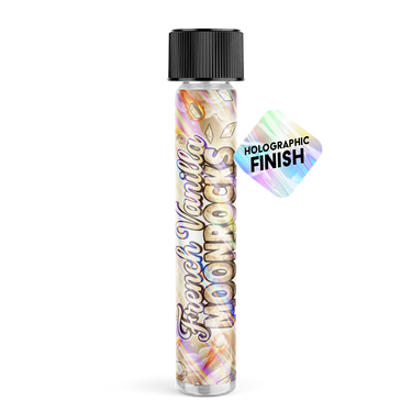 French Vanilla Moonrocks Glass Pre - Roll Tubes - 10pcs