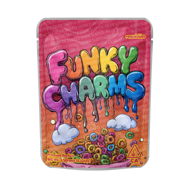 Funky Charms Mylar Pouches Pre - Labeled - 3.5g (1/8oz)