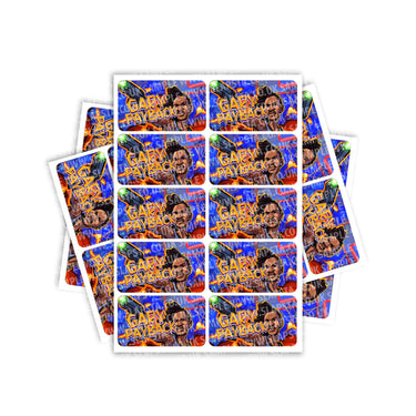 Gary Payback Rectangle / Pre - Roll Label - Pre - Roll (10.16cm x 6.7cm)
