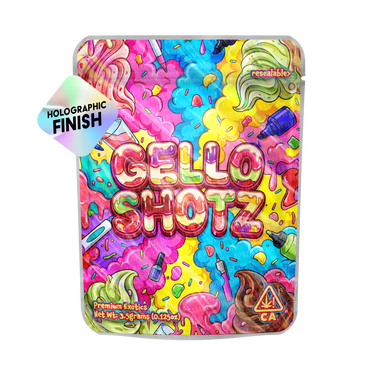 Gello Shotz Mylar Sticker Packs - SLAPSTA