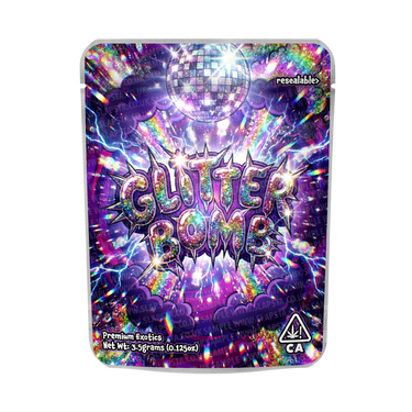 Glitter Bomb Mylar Sticker Packs - SLAPSTA