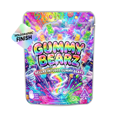 Gummy Bearz Mylar Sticker Packs - SLAPSTA
