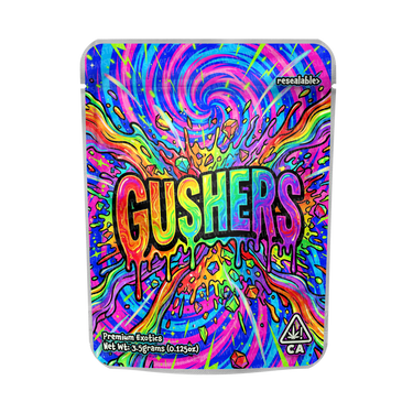 Gushers Mylar Pouches Pre - Labeled - 3.5g (1/8oz)