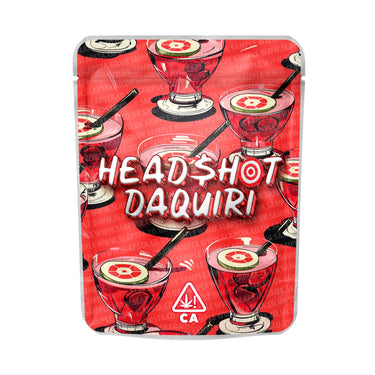 Headshot Daiquiri Mylar Pouches Pre - Labeled - 3.5g (1/8oz)