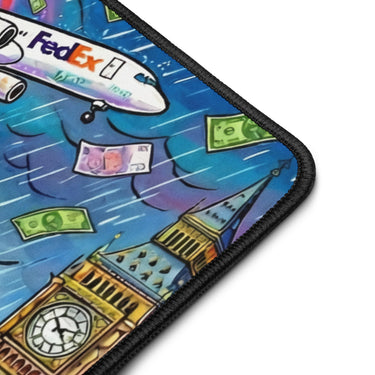 I Love FedEx Desk mat - SLAPSTA