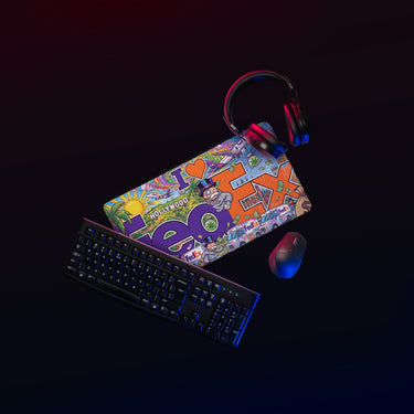 I Love FedEx Desk mat - SLAPSTA