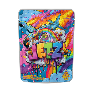 Jetz Mylar Pouches Pre - Labeled - 3.5g (1/8oz)