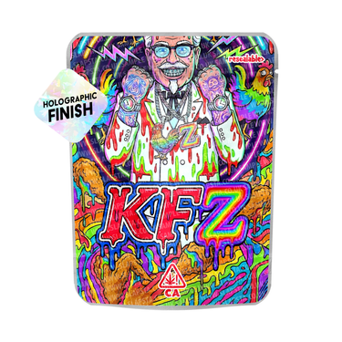 KFZ Holo Mylar Sticker Packs - 3.5g (1/8oz)