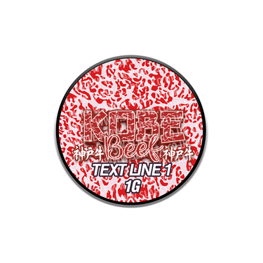 Kobe Beef 7ml Glass Concentrate Jars - SLAPSTA