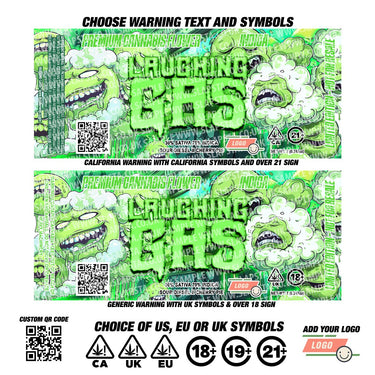 Laughing Gas UV Miron Jars - SLAPSTA