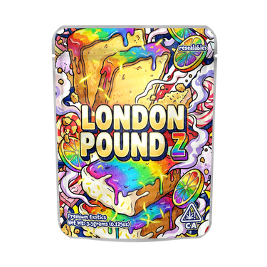 London Pound Z Mylar Sticker Packs - SLAPSTA
