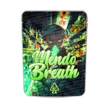 Mendo Breath Mylar Pouches Pre - Labeled - 3.5g (1/8oz)