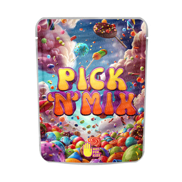 Pick N Mix Mylar Pouches Pre - Labeled - 3.5g (1/8oz)