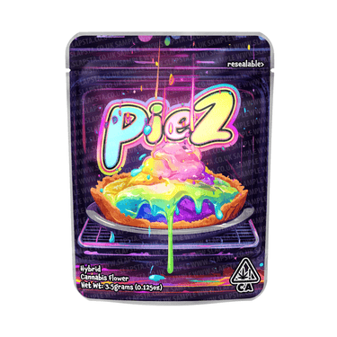 Piez Mylar Pouches Pre - Labeled - 3.5g (1/8oz)