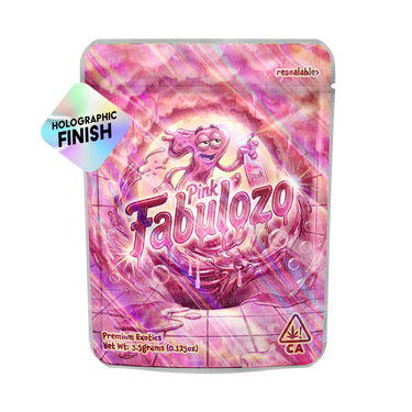 Pink Fabulozo Mylar Sticker Packs - SLAPSTA