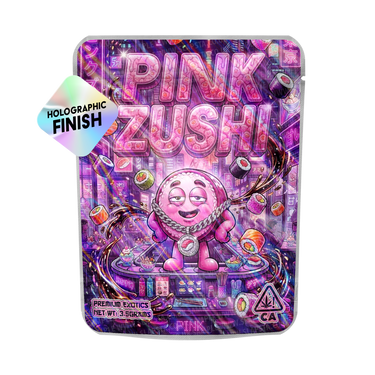 Pink Zushi Mylar Sticker Packs - SLAPSTA