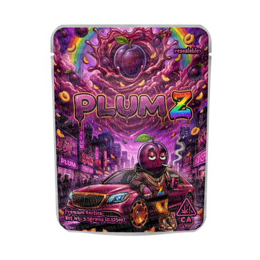 Plum - Z Mylar Sticker Packs - SLAPSTA