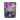 Purple Headbanger Mylar Pouches Pre - Labeled - 3.5g (1/8oz)